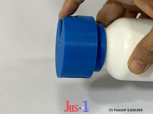 Jus-1;Single Pill Dispenser;Dispense One;medicine dispenser; drug dispenser; pill dispenser;arthritis hands; diabetes; diabetic fingers; diabetic finger tips;