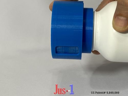 Jus-1;Single Pill Dispenser;Dispense One;medicine dispenser; drug dispenser; pill dispenser;arthritis hands; diabetes; diabetic fingers; diabetic finger tips;