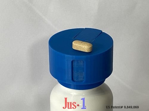 Jus-1;Single Pill Dispenser;Dispense One;medicine dispenser; drug dispenser; pill dispenser;arthritis hands; diabetes; diabetic fingers; diabetic finger tips;